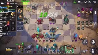 Auto Chess : 6 Egersis - 5 Dragon - 2 Knight - 2 Witcher - 1 Demon Synergy / @mainliars