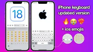 How to get iPhone Keyboard on Android | Easy Tutorial 2024 | With sound + emojis | keixha