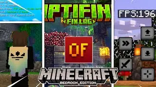 The BEST Optifine Client For MCPE 1.21+! (FPS Counter &FPS Boost)