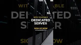 💪Command your online space with YouStable dedicated server! 🔧🔒 #YouStable #DedicatedServer#TechSavvy