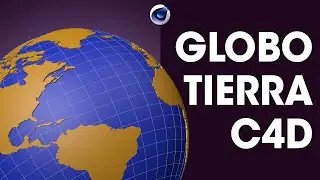 Globo Terráqueo 3D en Cinema 4D 🌎🌎🌎 - Tutorial