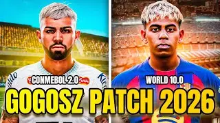SAIU! GOGOSZ PATCH - World 10.0 e Conmebol 2.0 🔥 (ATUALIZADO 2026)