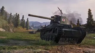 Tanks Blitz | БОЙ НА КОЛОБАНОВА НА ЯПОНСКОМ СТ Chi-Nu Kai