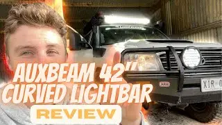 AUXBEAM 42" Curved Light Bar Honest Review