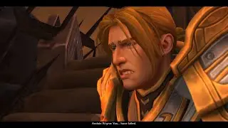 Anduin Wrynn Helps Us Escape the Maw | Cutscene from World of Warcraft Shadowlands