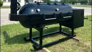 The “Death Star” 250 Gallon Smoker Pit from PRM BBQ CO has arrived