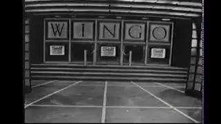 WINGO CBS short-lived 1958 game show opening
