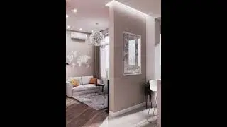 Маленькая, но уютная кухня-гостиная