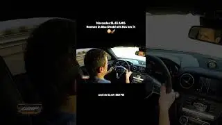 Straßenrennen: 344 km/h im Mercedes SL 63 AMG 😱🔥 | GRIP #shorts #throwback #5