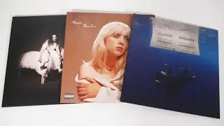 Billie Eilish Studio Albums (Vinyl) Unboxing