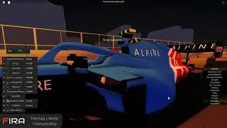 Roblox  FIRA I F1 Race lap 31
