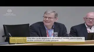 ALONE CEO Seán Moynihan discusses loneliness among older people at the Joint Oireachtas Committee.