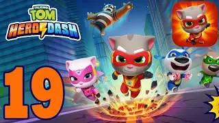 Talking Tom Hero Dash - Gameplay Walkthrough - Part 19 (Android/iOS)