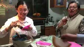 APRENDIENDO A HACER PEPITORIAS CON MI TÍA