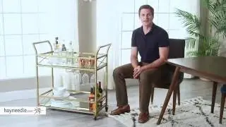 Belham Living Braxton Bar Cart - Product Review Video