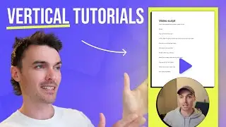 How To Make Vertical Tutorial Videos (Tiktok, Reels, Twitter)