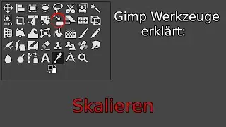 Gimp Werkzeug Skalieren