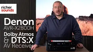 Denon AVR-X2800H Dolby Atmos and DTS:X AV Receiver | Richer Sounds