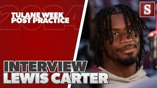 POST PRACTICE TULANE WEEK: Lewis Carter 9/9