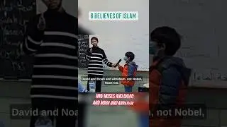 Describing the 6 beliefs of Islam 