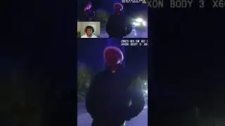 He tried to run because of a Gun #reaction #viral #shorts #police