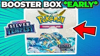 Pokemon Silver Tempest Booster Box OPENING! *EARLY*
