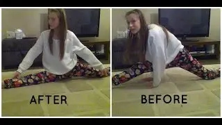 how to do the splits in ONE DAY! | Evie White