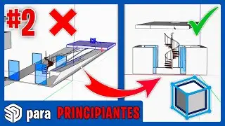 Episodio 2: GRUPOS Y COMPONENTES | SketchUp Para Principiantes