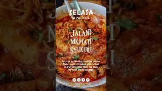 Jalani Nikmati Syukuri jangan lupa jajan😁