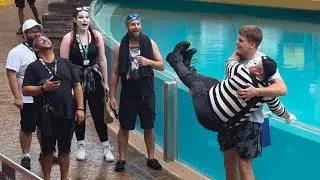 Tom The Famous Seaworld Mime | Tom the Mime