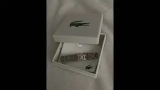 Lacoste couple bracelets 😍!