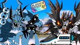 Beating the Aku realms and opening platinum ticket! #battlecats #trending #edit #battle #fyp