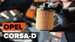 How to Change an Oil Filter and Engine Oil on an OPEL CORSA D [AUTODOC TUTORIAL]