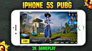 IPHONE 5S PUBG TEST IN 2025 || IPHONE 5S🔥 GAMEPLAY 🤫 || iphone 5s
