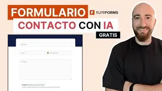 ¡Crea FORMULARIOS con IA GRATIS! WordPress + SureForms
