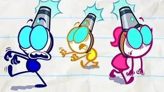 Cut The Clap and More Pencilmation! | Animation | Cartoons | Pencilmation
