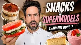 I tested VIRAL SUPERMODEL snacks 😅