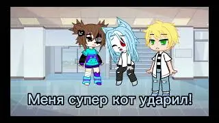 меня супер кот ударил "меме"