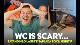 Ngintip di WC? Bocah Ini Bikin Momen Lucu yang Gak Terduga!