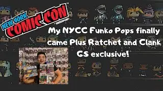 My NYCC Funko Pops from the Funko Shop Plus Ratchet and Clank Gamestop Exclusive!