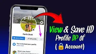 How To See Locked Profile Photo On Fb | View Locked Facebook Profile Picture Full Size | 2024🔥 |