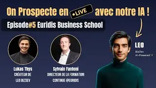 🎯 On Prospecte en Live, avec LEO Bizdev et Sylvain Fantoni !