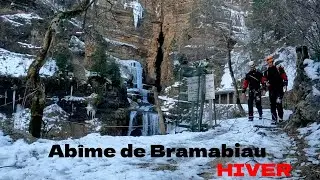 Traversée de l'Abime de Bramabiau en Canyoning / Spéléo - Rivière Soutteraine - Hiver -2023