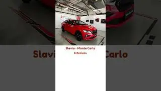 #Skoda #Slavia #MonteCarlo Interior