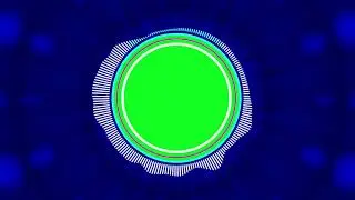 New Audio Spectrum | Green Screen | No Copyright | AAA
