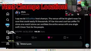 Zoomaa and Methodz talk about next Champs Venue !!