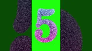 Countdown timers green screen 