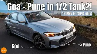 Goa - Pune in 1/2 Tank of Diesel in the BMW 320Ld! (Will it last?!) | Kitna Deti Hai?