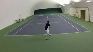 2017-03-05 Jesper (Viking 15) vs. Xavier (Kramer 4/6) 2nd set