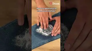 How to remove glue from your clothes! 
